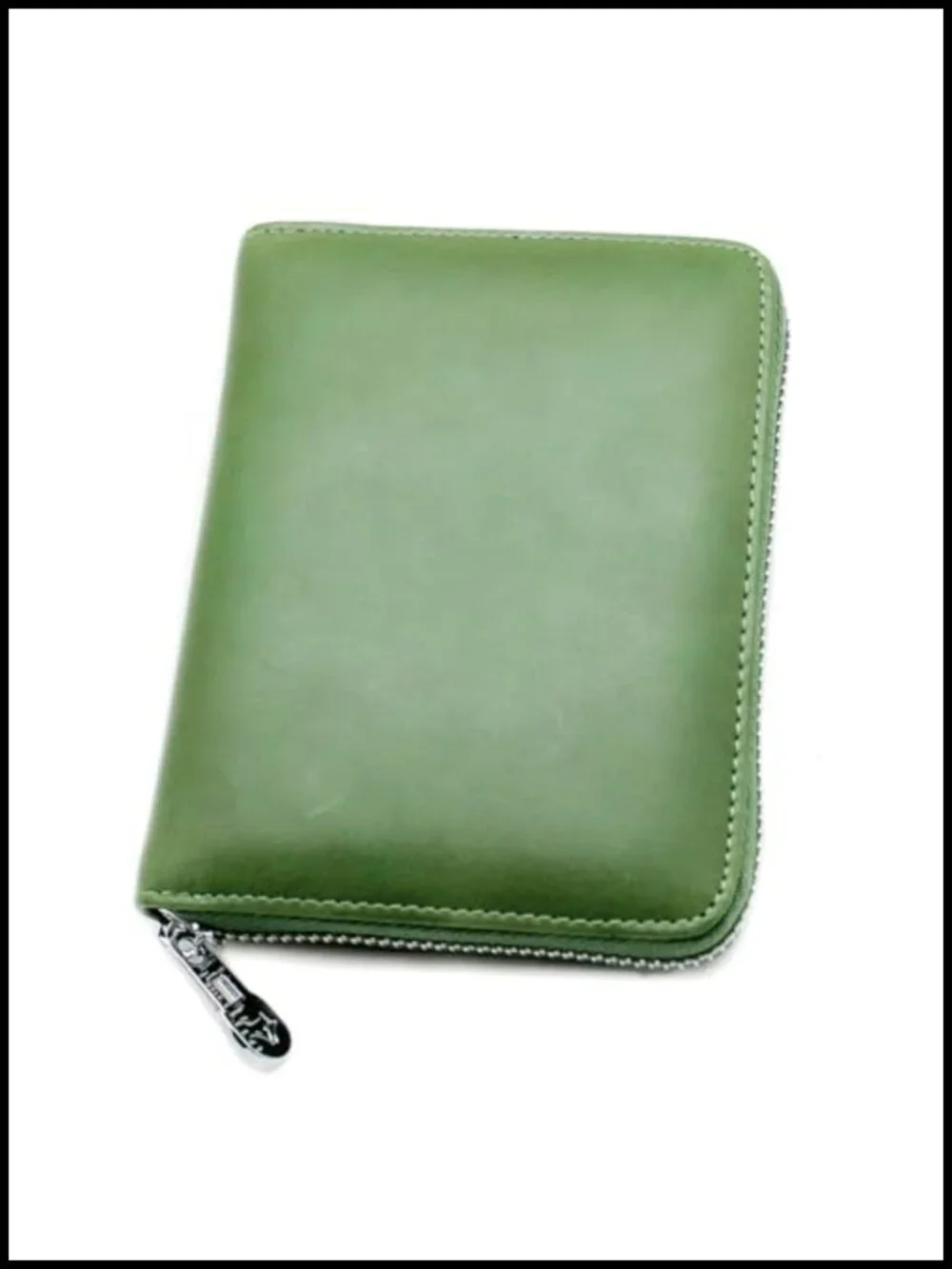 RFID Blocking 24 Slot Credit Card Holder Wallet Genuine Leather Zipper